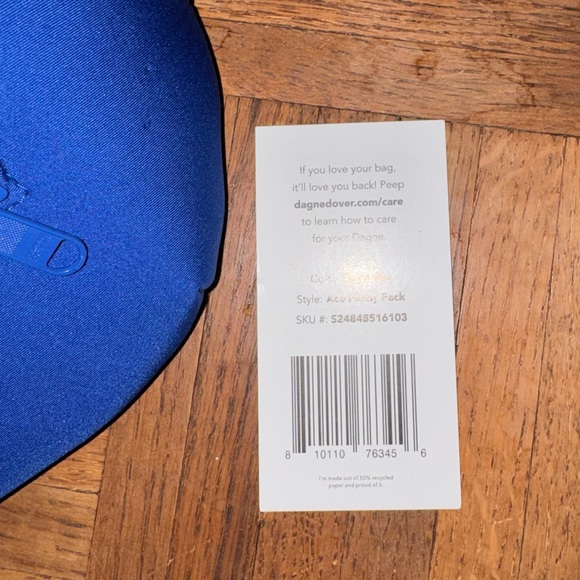 Dagne Dover Ace Fanny pack in deep sea blue - Picture 3 of 15